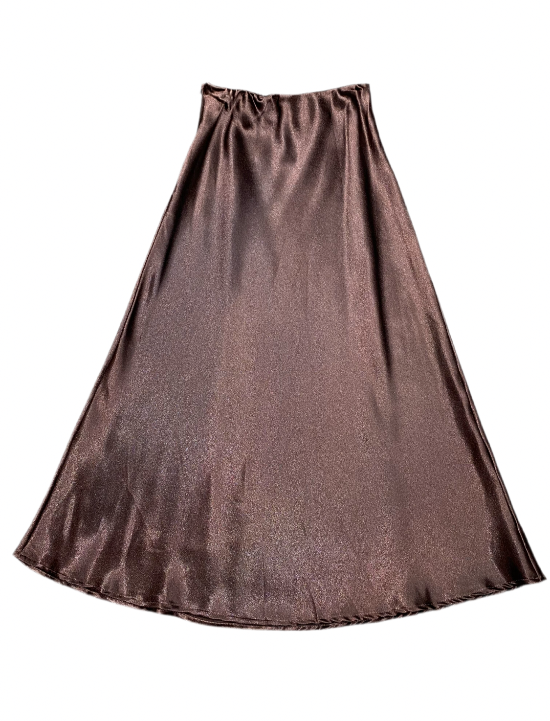 Falda Lisa Café satinada SZ7429 690590