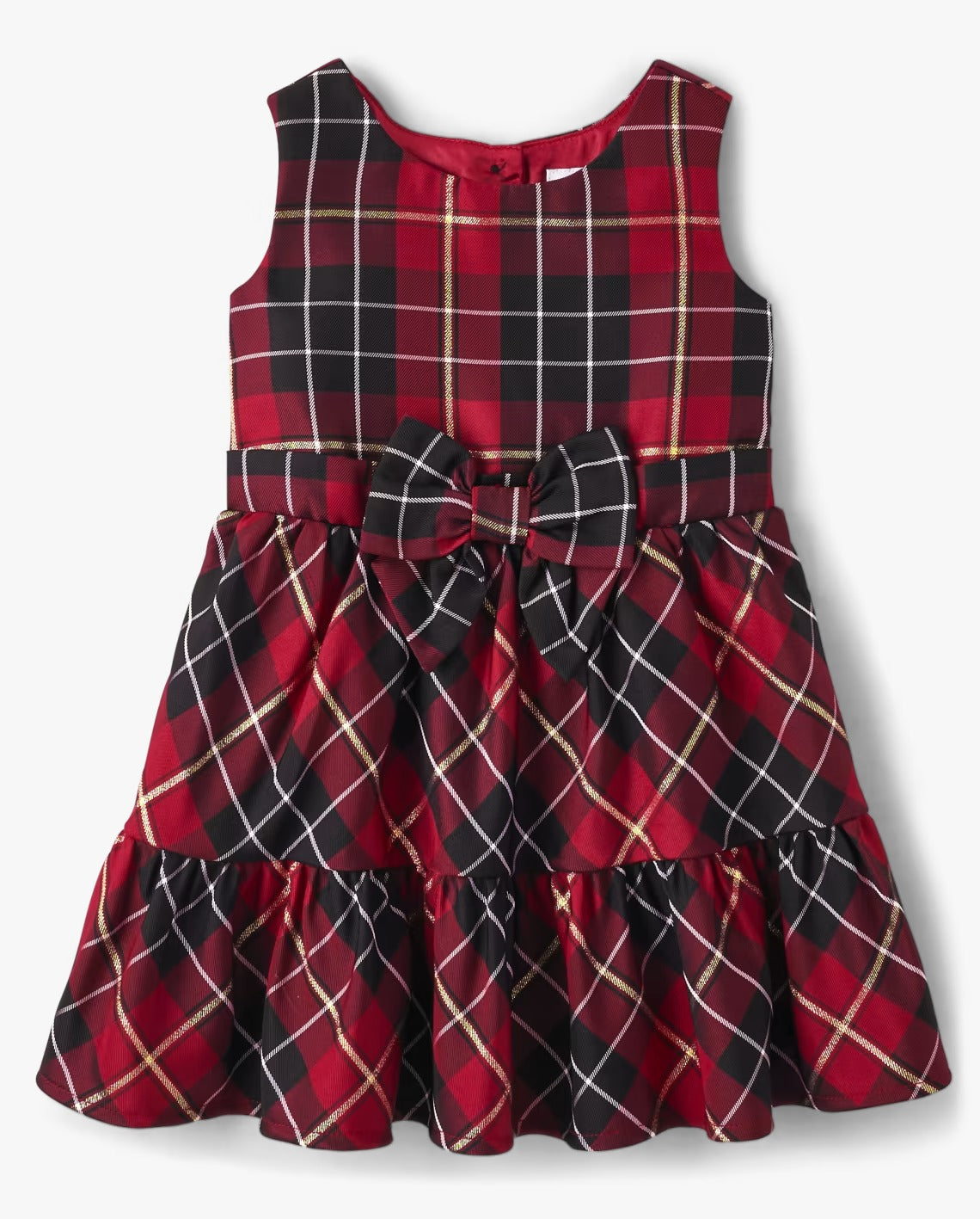 Vestido niña Children's Place rojo cuadros 26549232