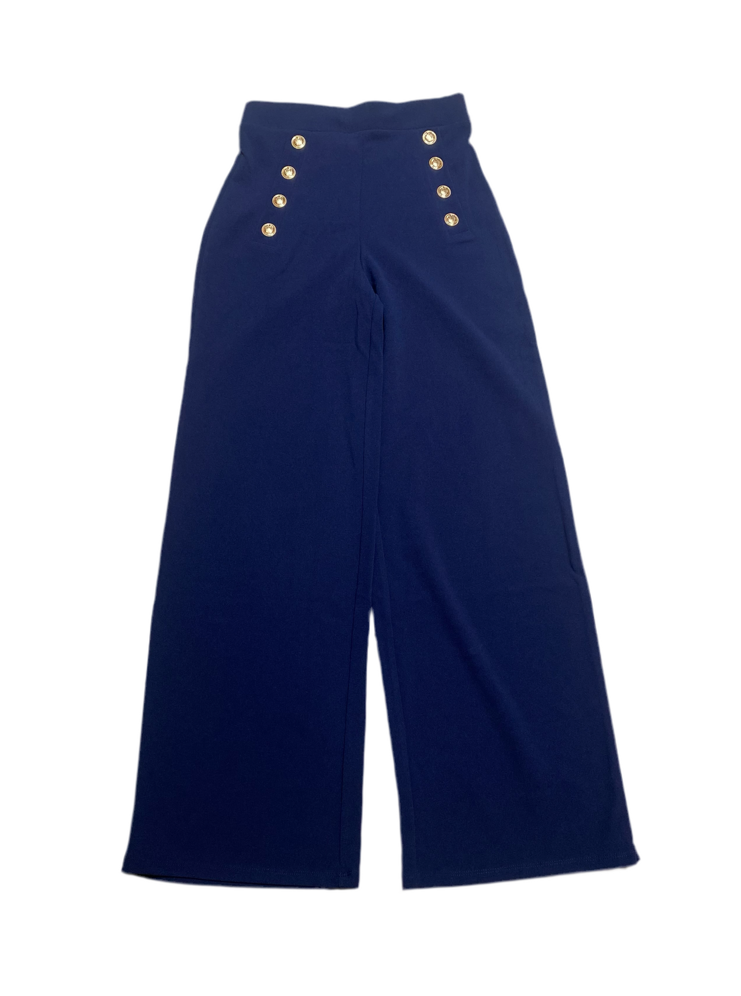 Pantalon Dama Tela Formal H&M azul oscuro Boutique