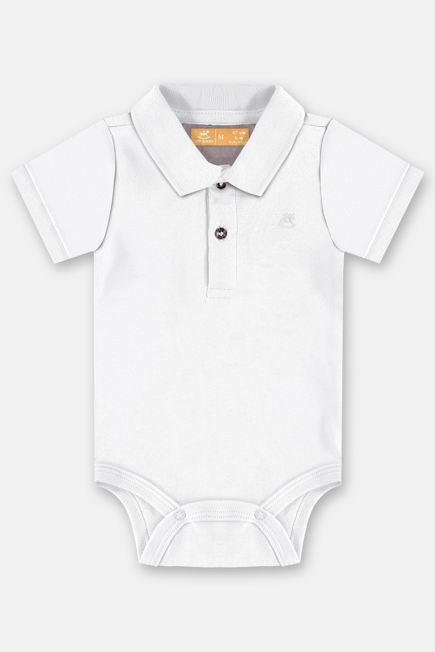 Mameluco polo blanco niño Up Baby 46260-000101