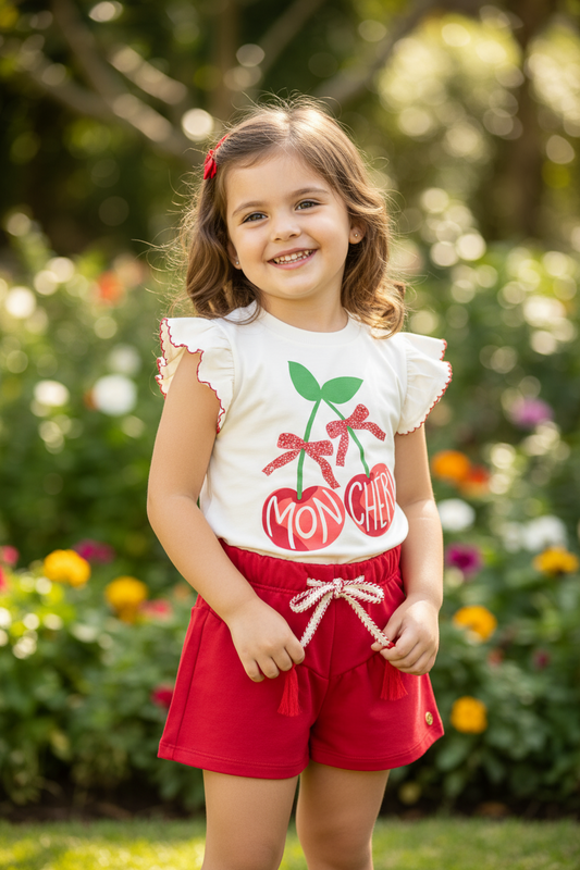 Set conjunto cerezas niña Up Baby 46301-000106
