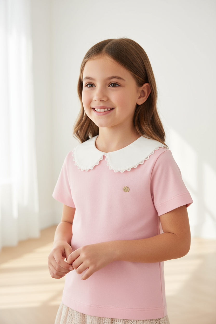 Camisa blusa rosada niña Up Baby 46321-131906