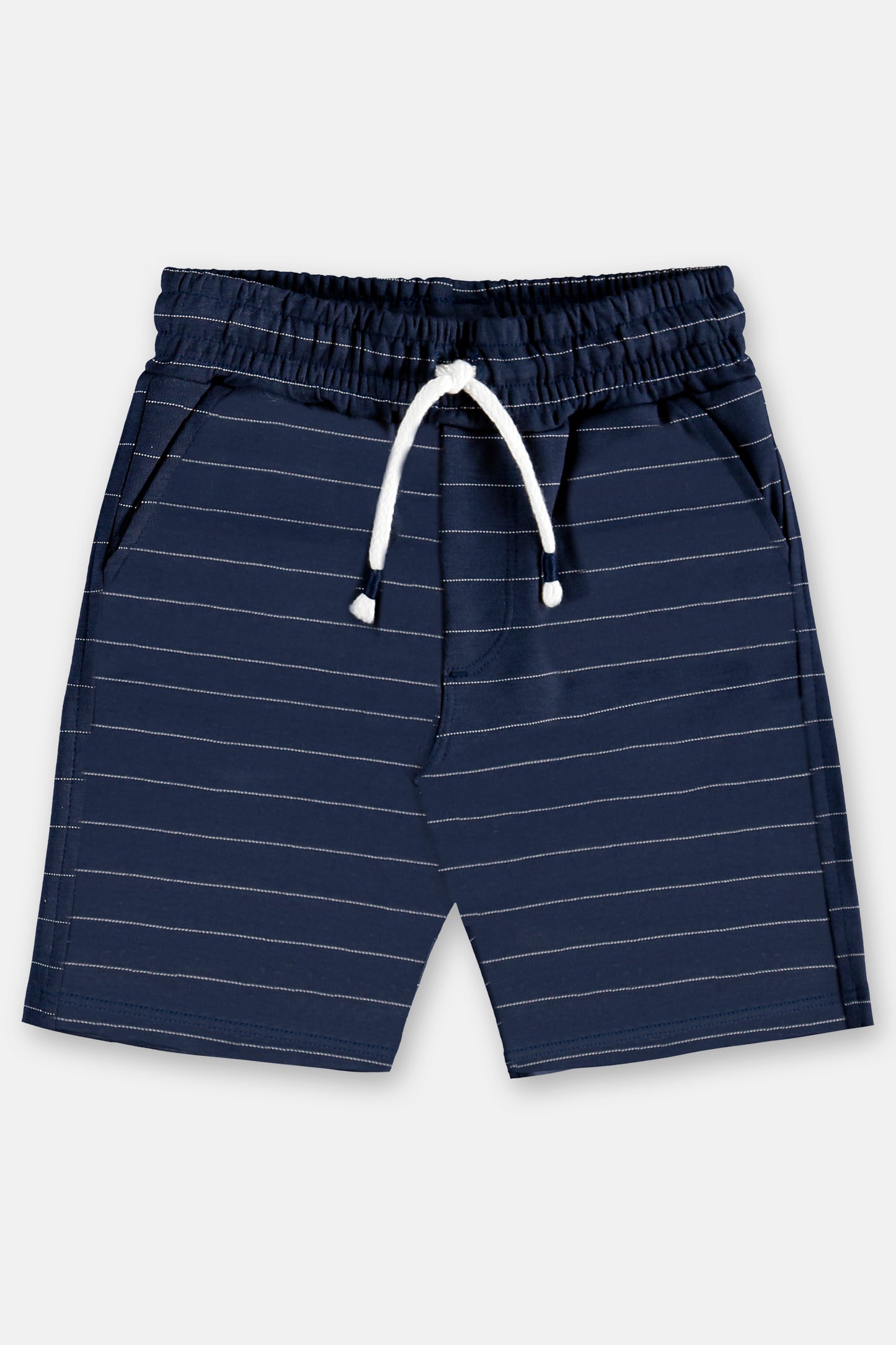 Set conjunto niño camisa blanca short azul 46352-000101