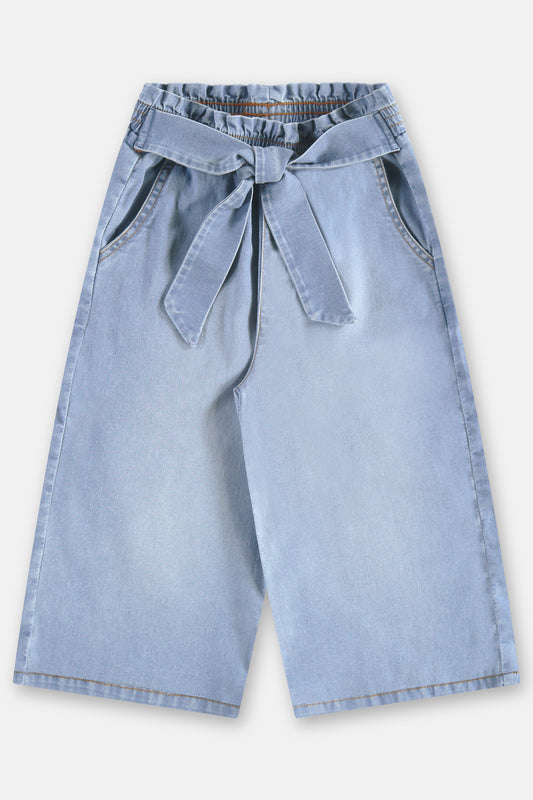 Pantalon azul jeans cargo niña Up Baby 46547-174030