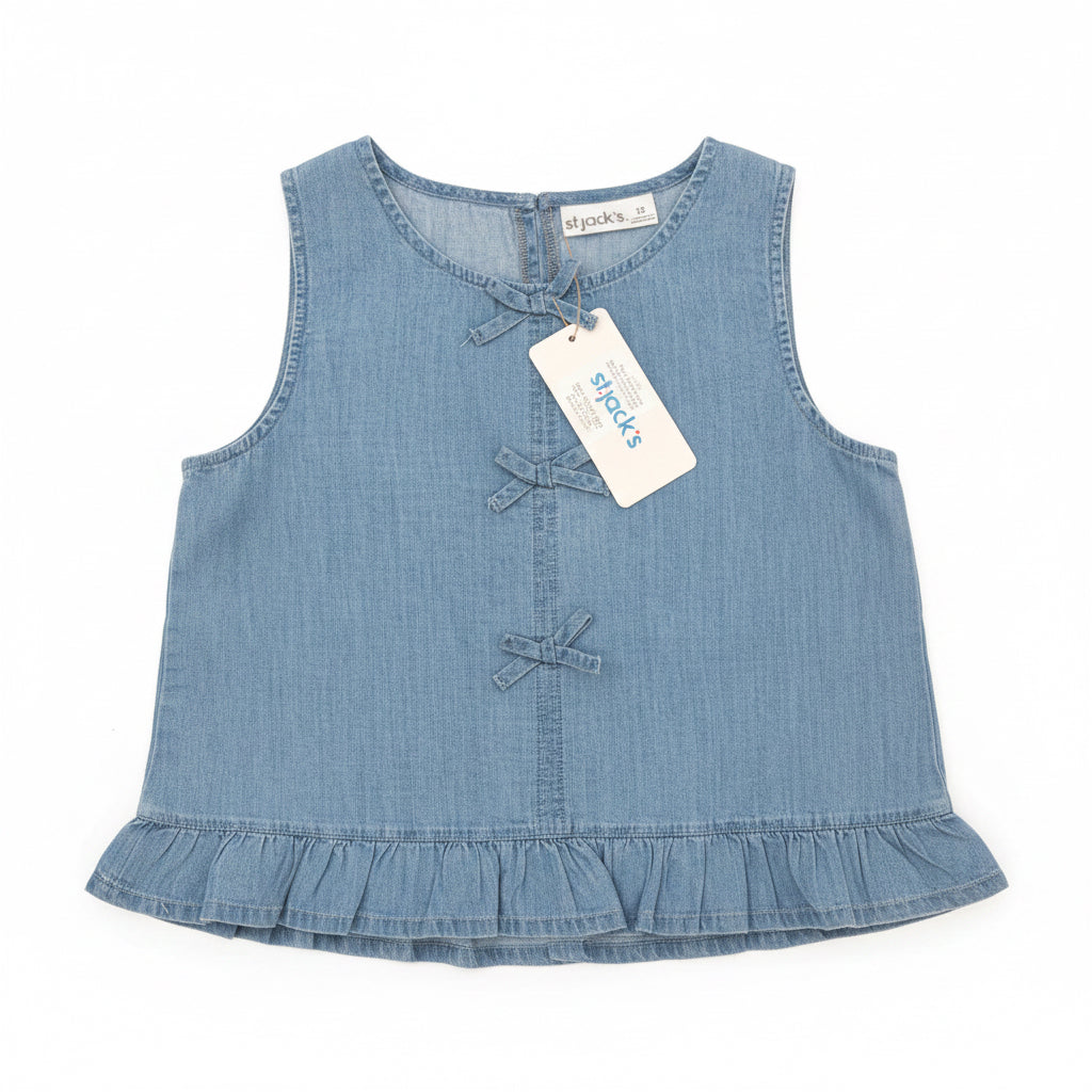 Camisa blusa Jeans niña Sweet Bows St Jacks 2030218701