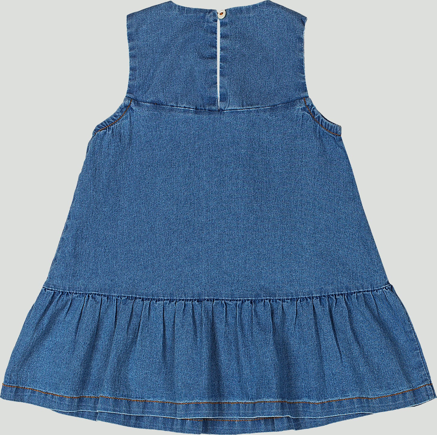 Vestido jeans corazones bebe niña Up Baby 46973-184025