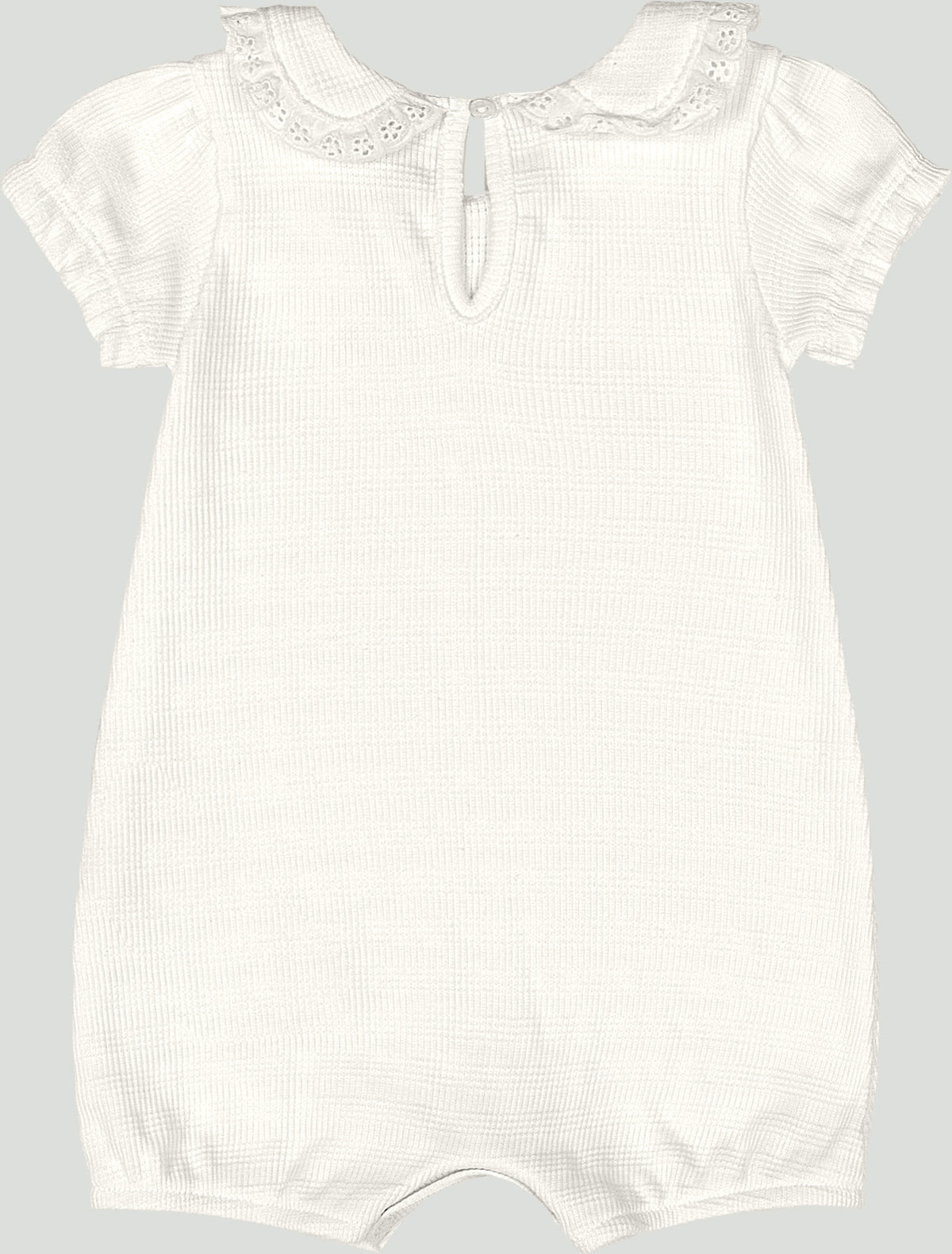 Mameluco blanco bebe niña Up Baby 47146-000106 salida hospital