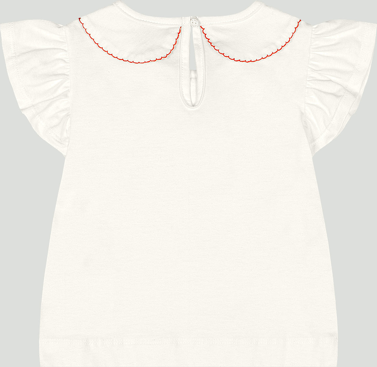 Camisa blanca cerezas niña Up Baby Coello español 47203-000106