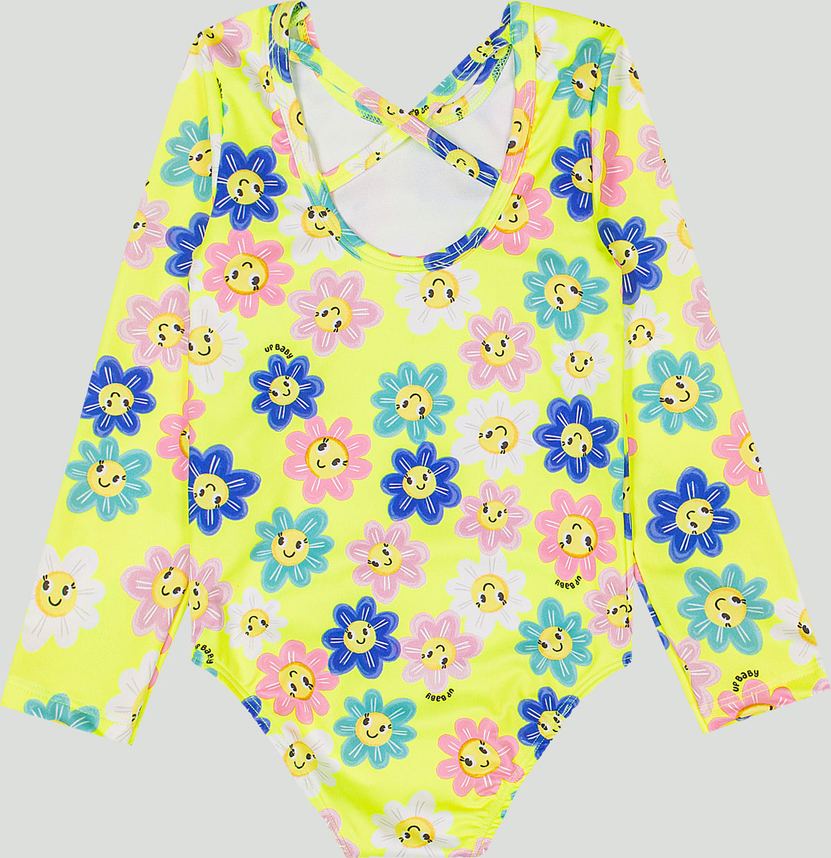 Traje baño amarillo niña Up Baby 47249-SB0850
