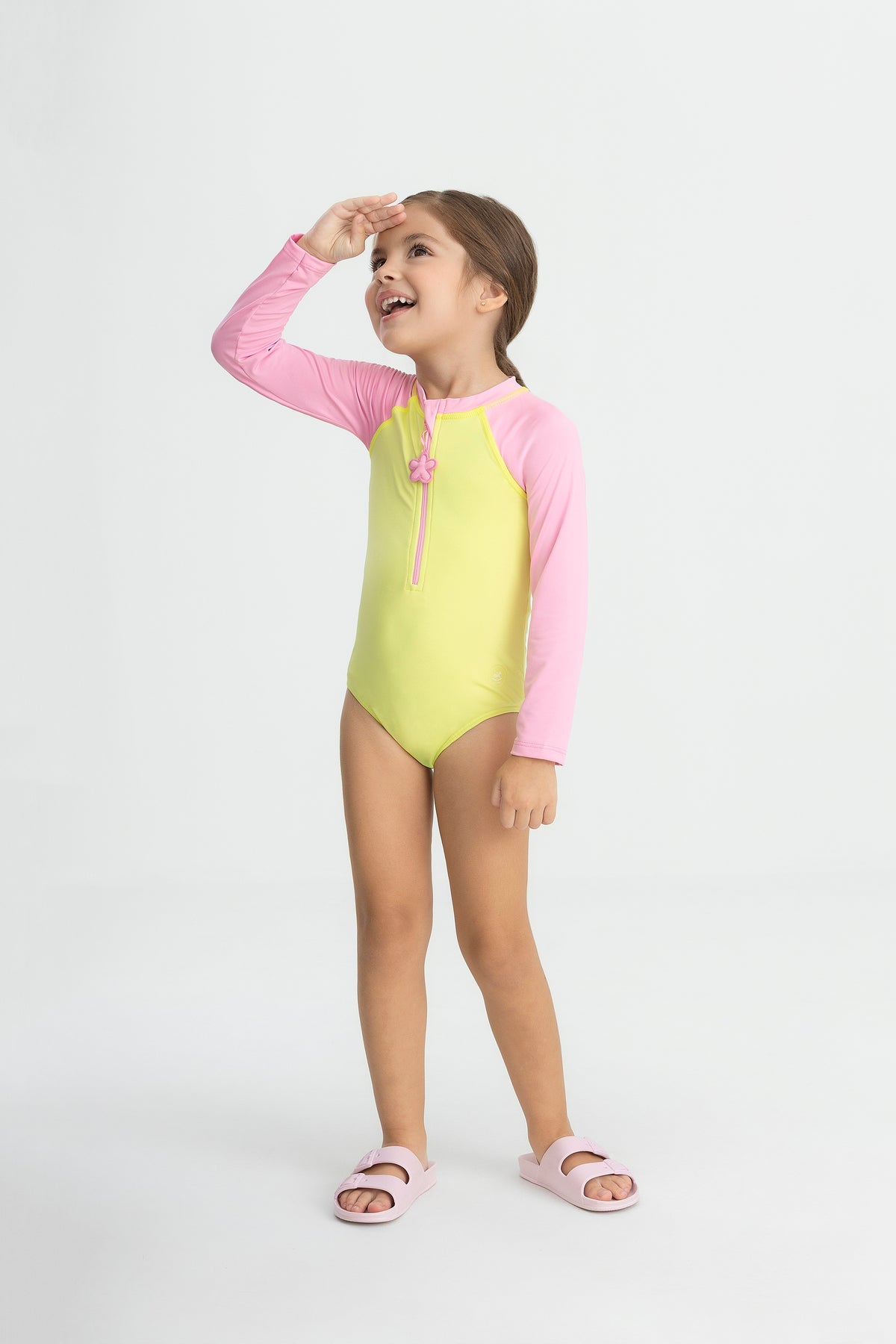 Traje de baño amarillo niña Up Baby 47278-120435