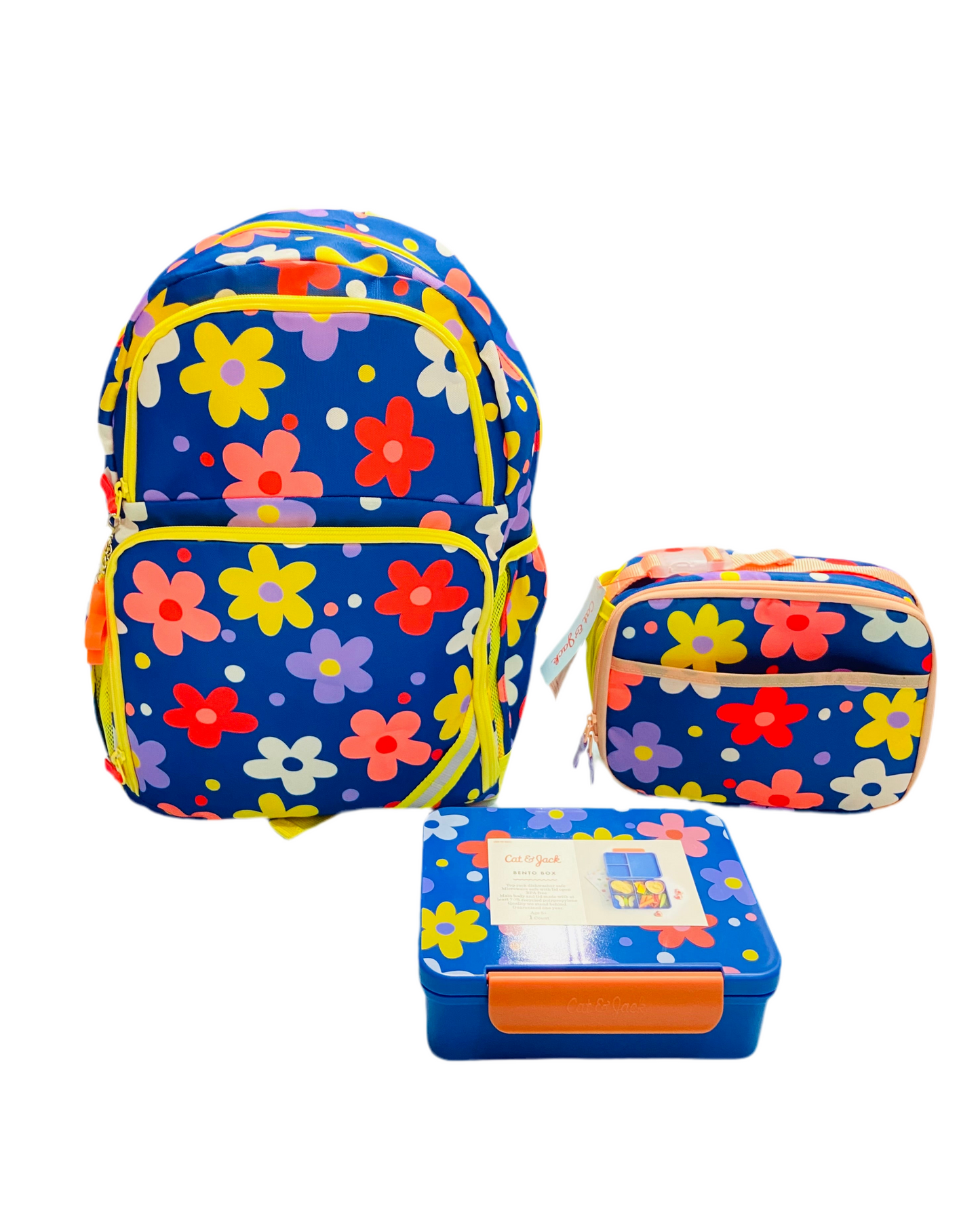 Mochila flores 3 piezas Cat & Jack’s