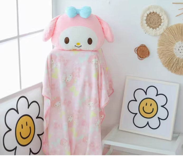 Almohada y manta cobija my melody niña