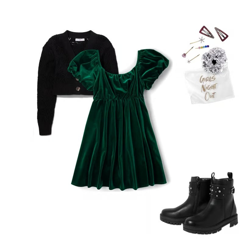 Vestido verde Velvet Sugar and Jade niña 8 a 16 años 64367600