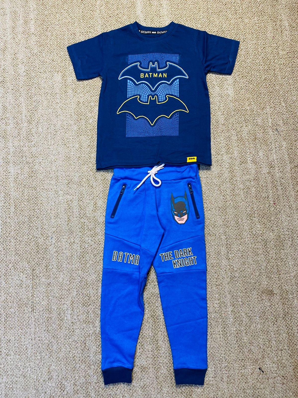 Set conjunto 2 piezas Batman johger buzo y camisa azul niño C9-BA-1056N 545490