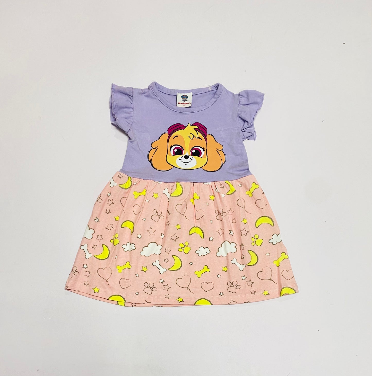 Vestido morado niña Paw Patrol N10-PWG-100B