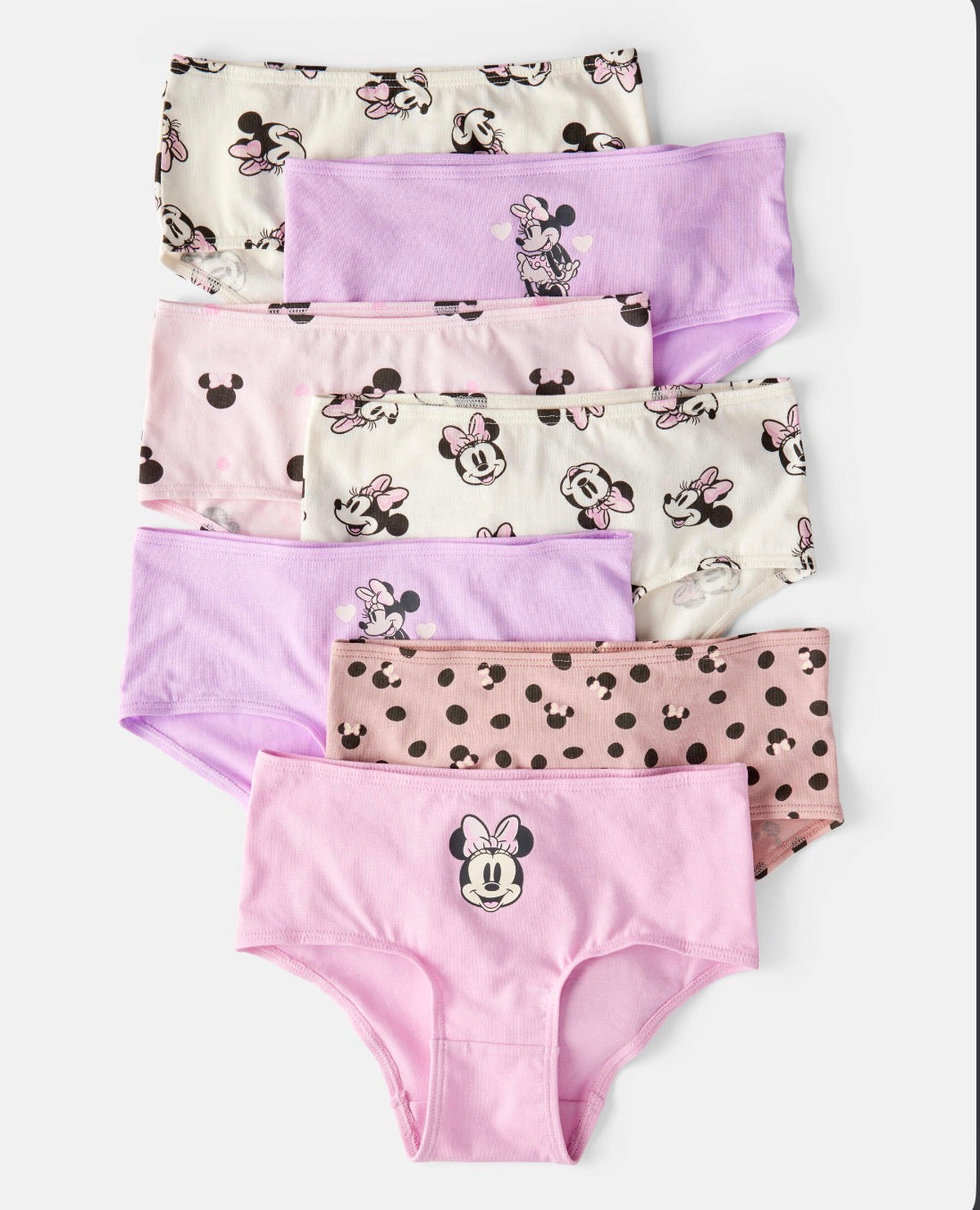 Set 7 ropa interior niña Minnie Mouse Carters Disney 3T732610