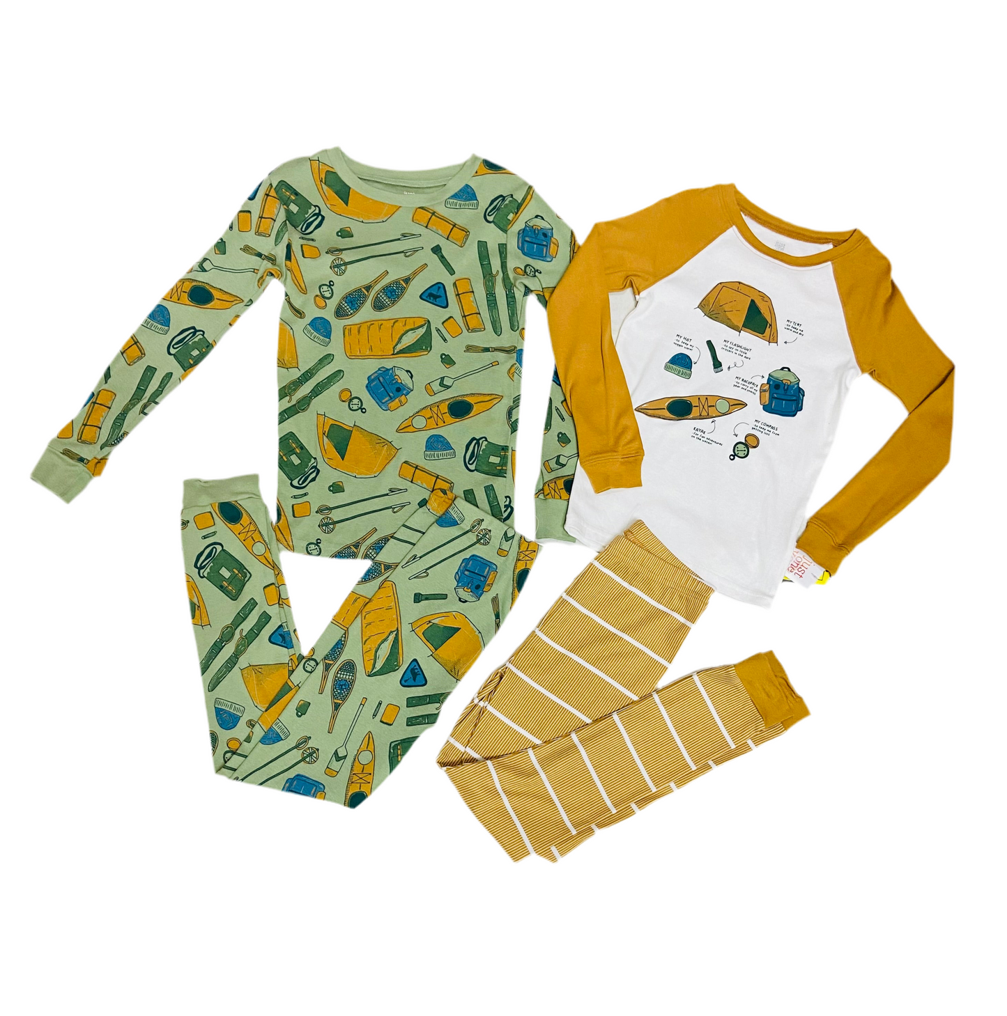Set pijamas 4 piezas carters niño