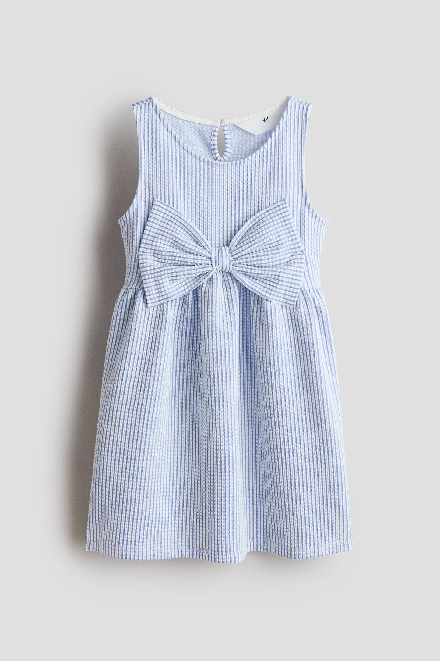 Vestido azul chongo niña H&M 1321839026