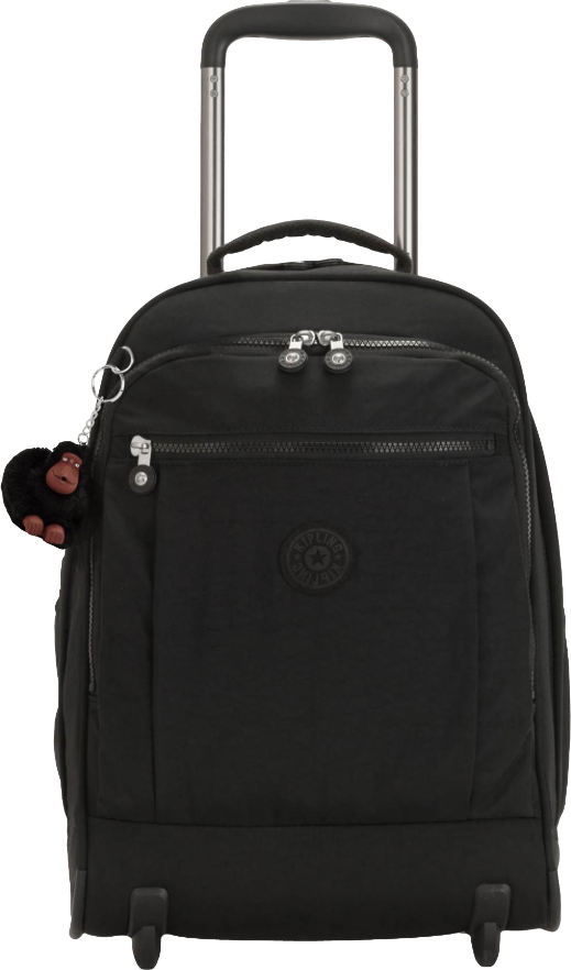 Mochila ruedas Kipling negra niña niño grande