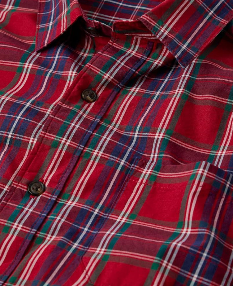 Camisa Gymboree cuadros rojos niño formal