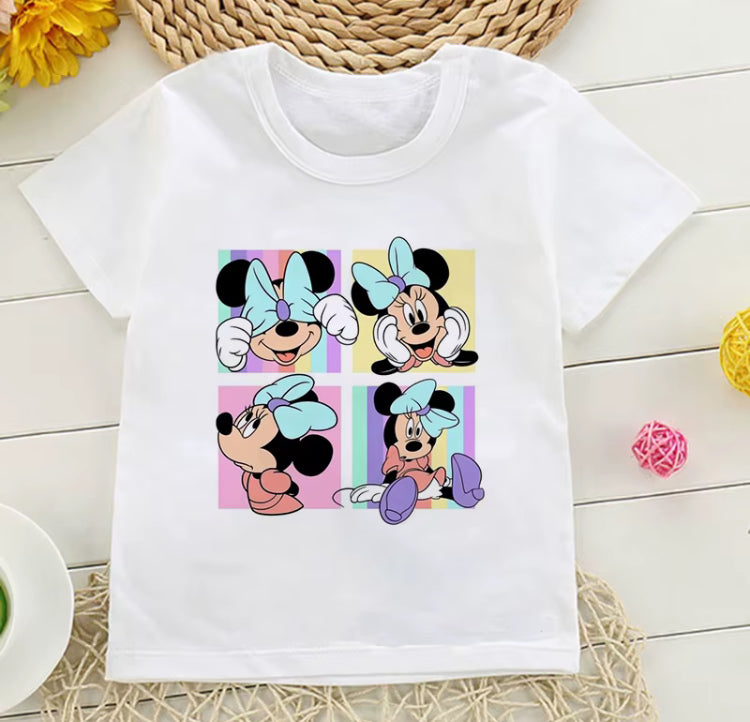 Camisa blanca niña Minnie