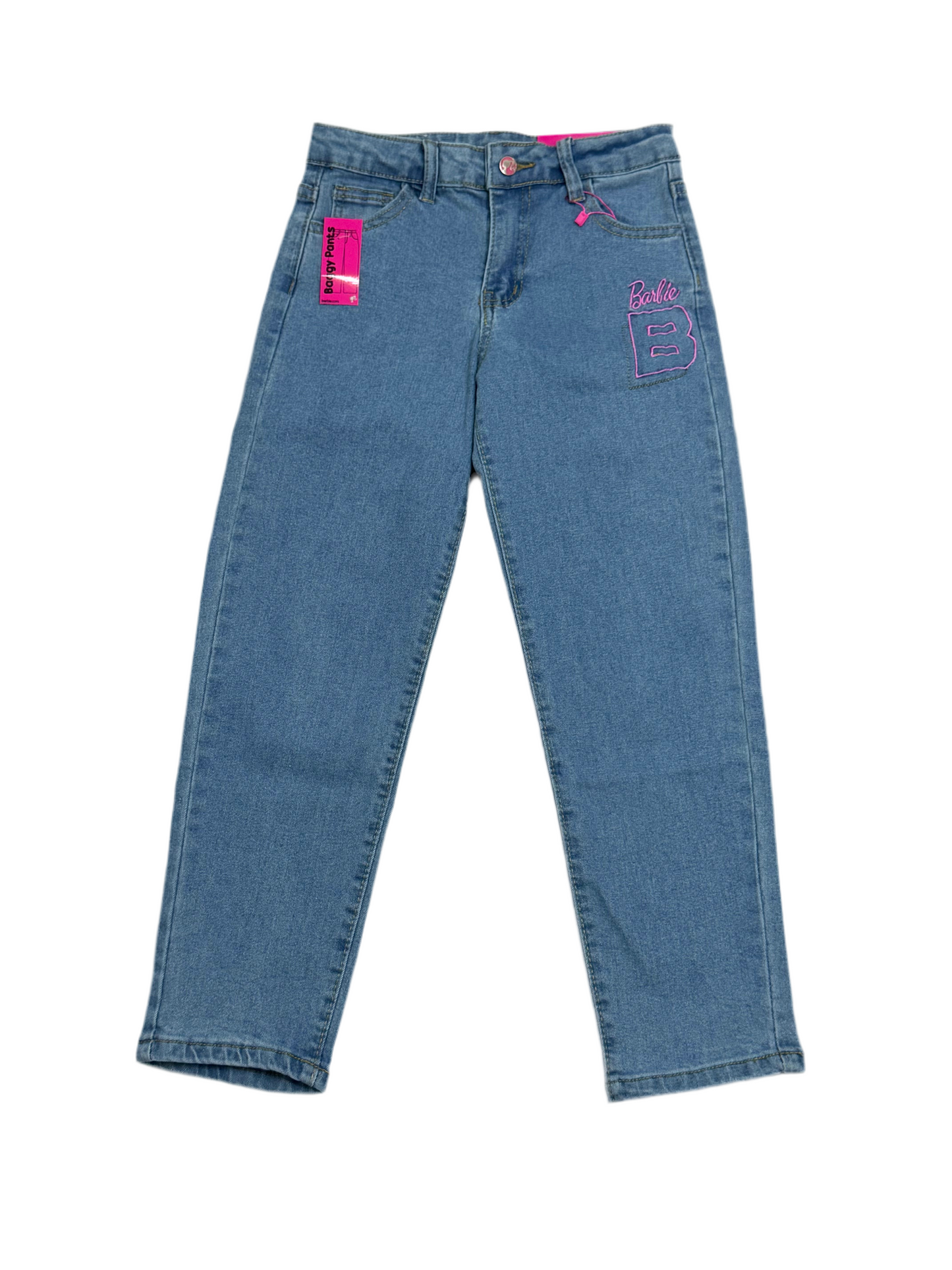Pantalon jeans azul claro niña Barbie BA-89981