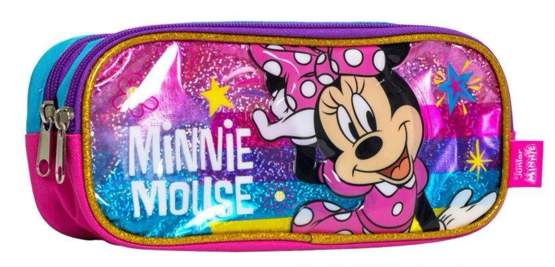 Cartuchera minnie azul 225x11x7 077-220132 299245