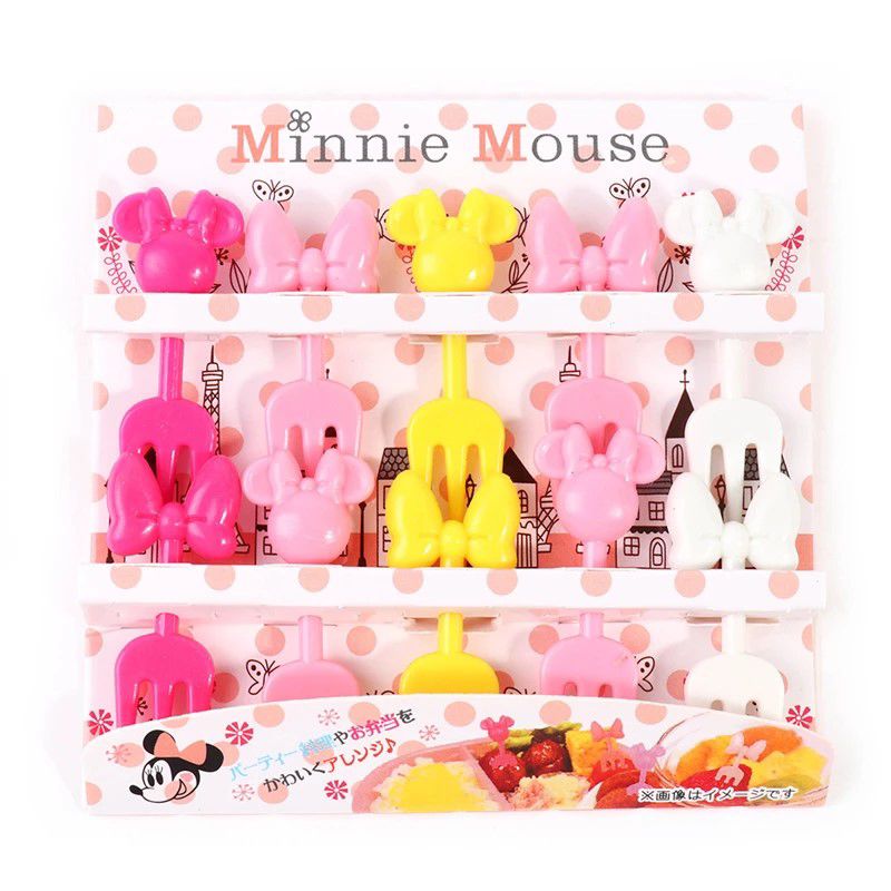 Set pinchos Accesorio para loncheras minnie