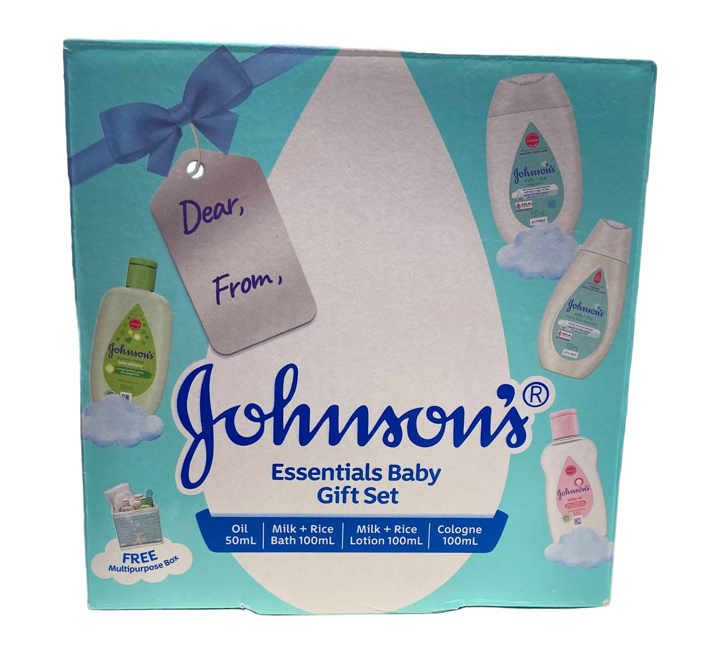 Set de baño bebe niño niña Johnson 6143213