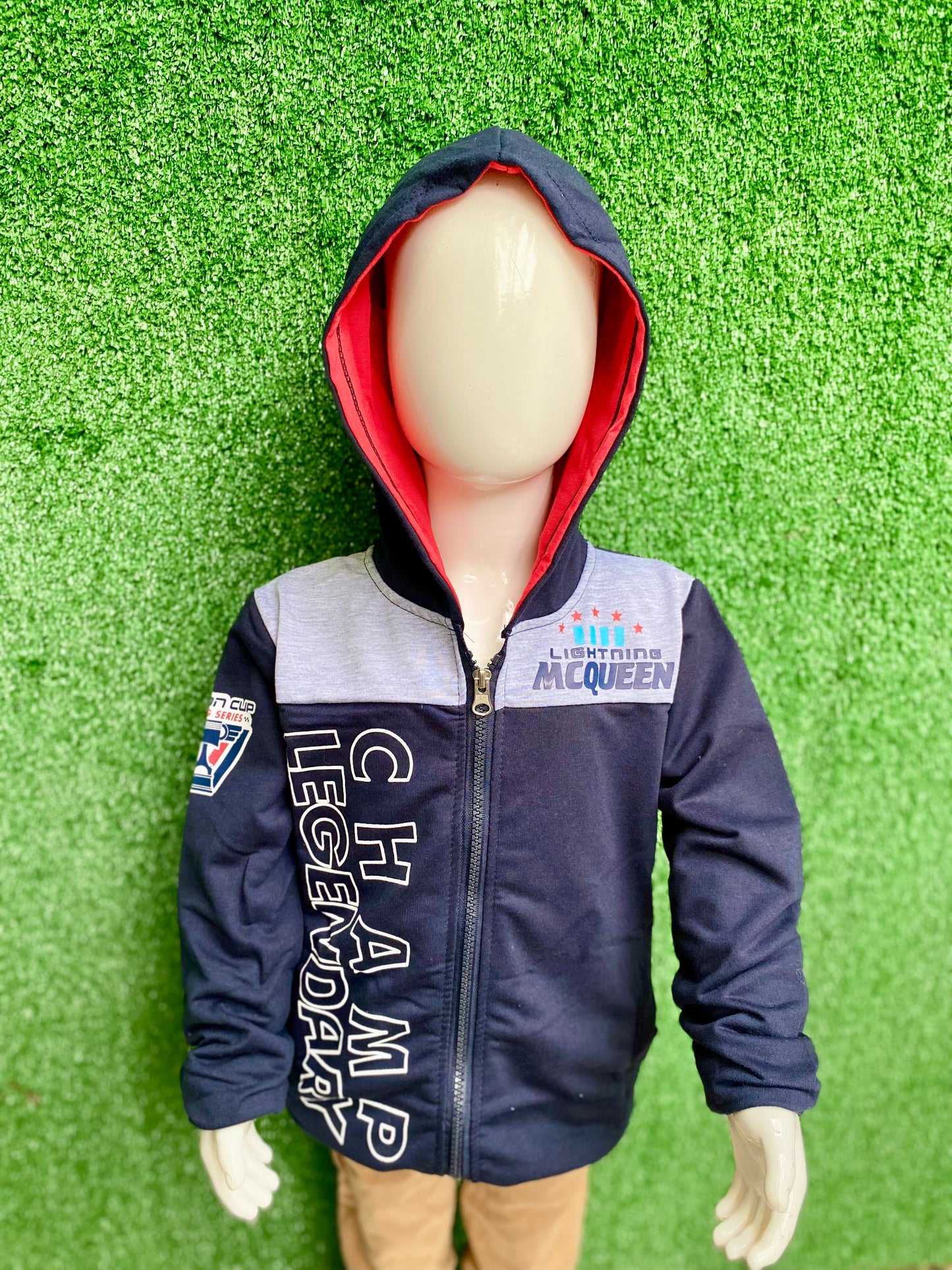 Sueter negro hoodie sudadera cars niño A1-C3-172N 545490 promo