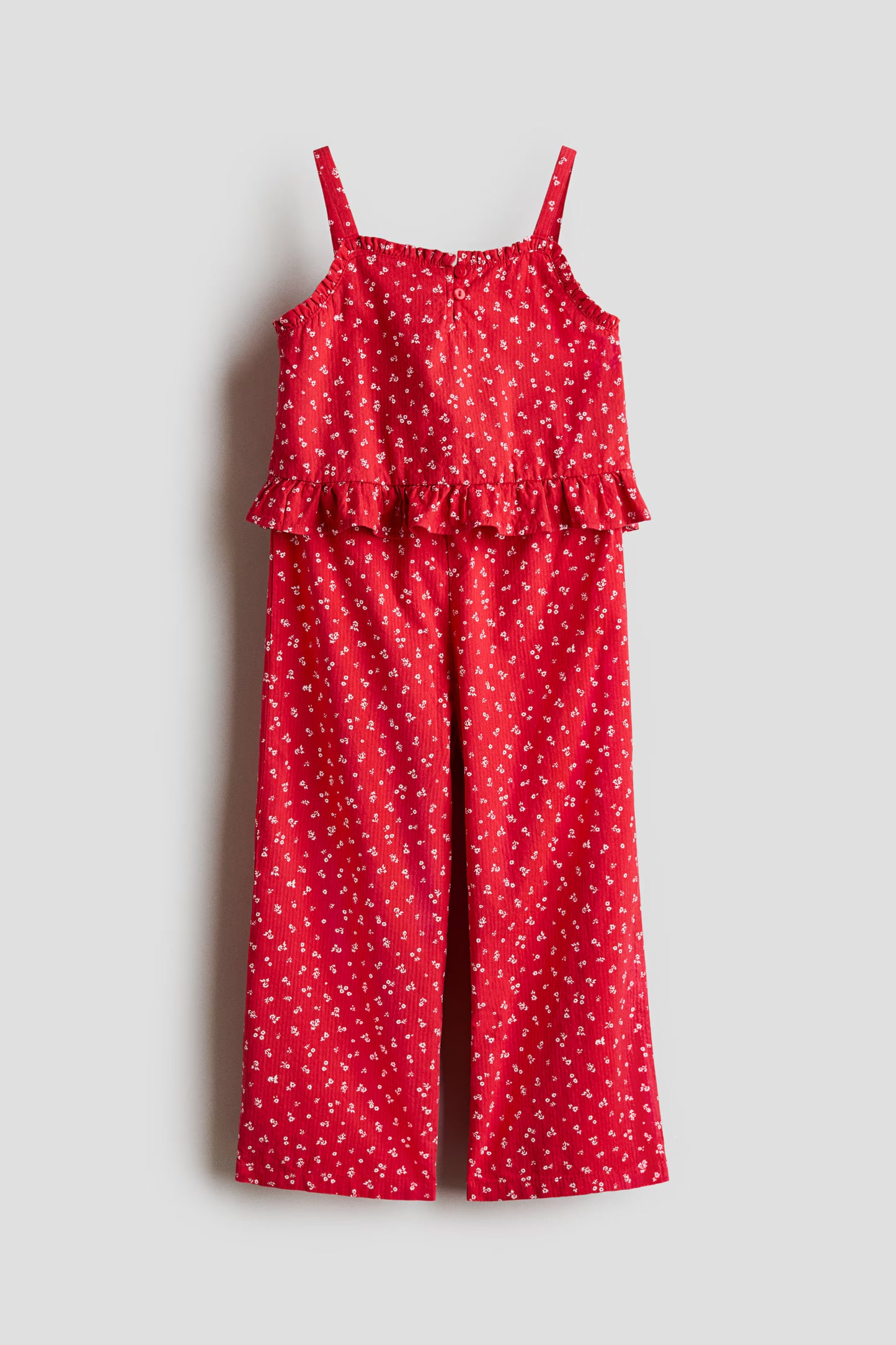 Set conjunto 2 piezas camisa roja pantalon rojo niña H&M 1317428003