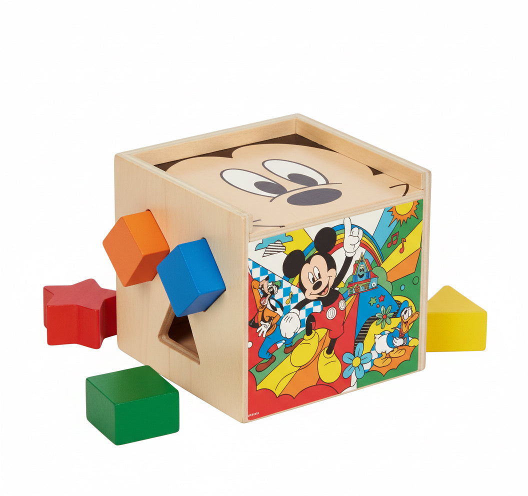 Juguete aprendizaje educativo rompecabezas geometría mickey bebe niño juguete educativo DT-MK-WG9 590390299