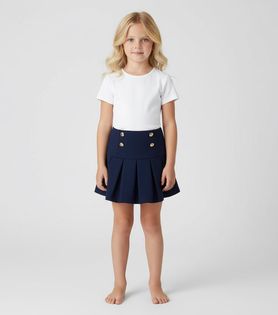 Falda azul niña Gymboree 3054250003