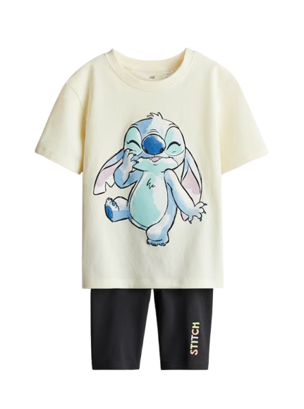 Set 2 piezas  Stitch H&M niña