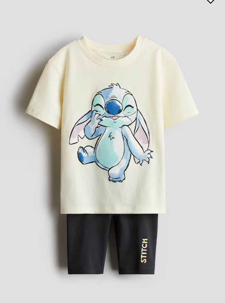 Set 2 piezas  Stitch H&M niña
