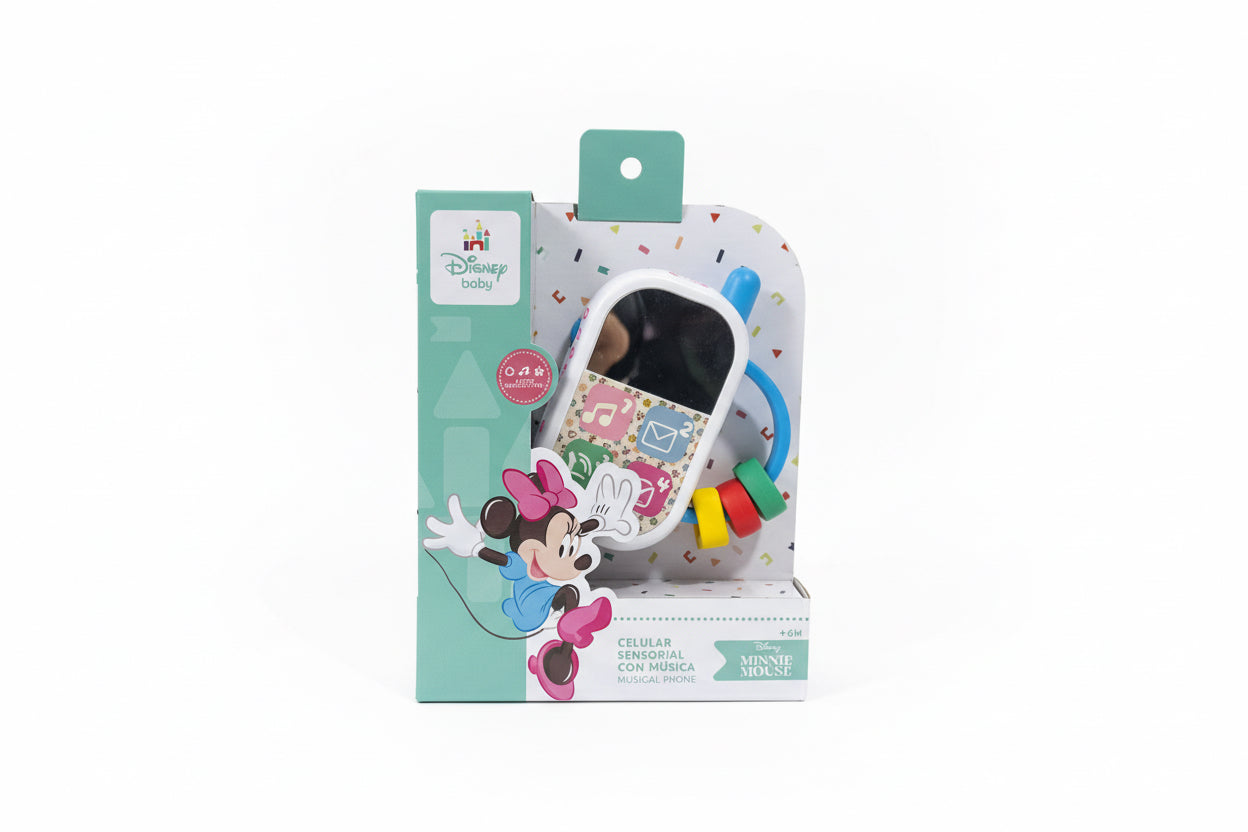 Juguete telefono musical minnie niña disney DT-MN-BT04 390290