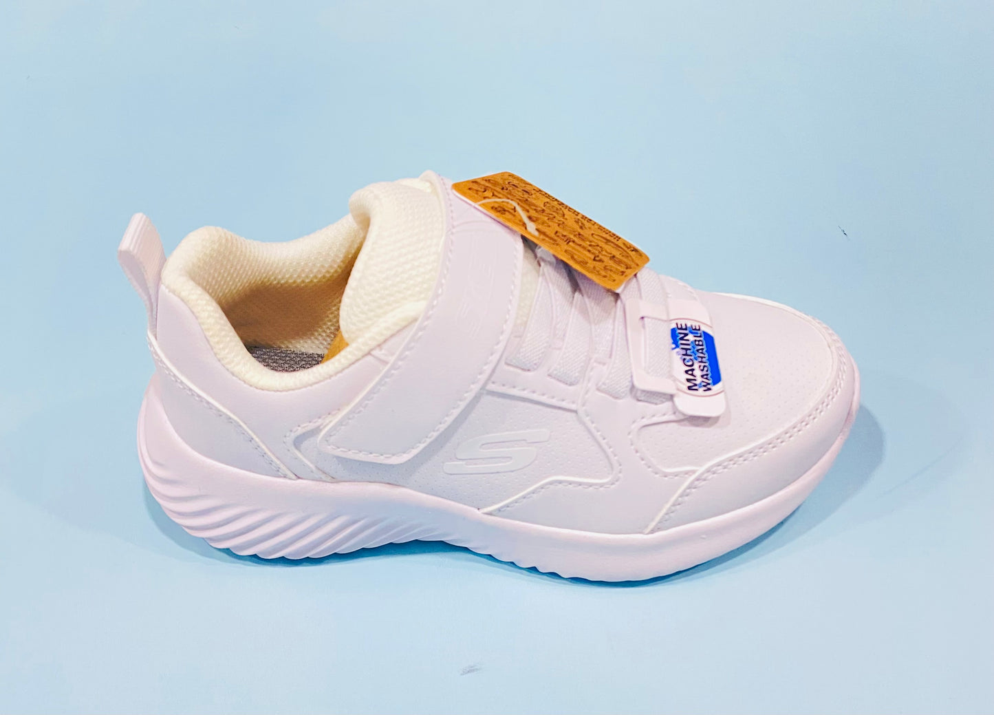 Tenis blancos Skechers Unisex niña niño