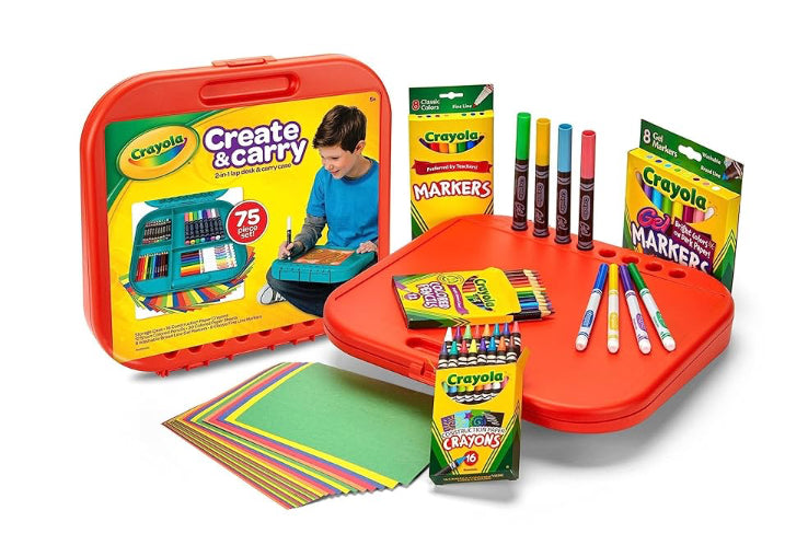 Set de arte crayolas 75 piezas