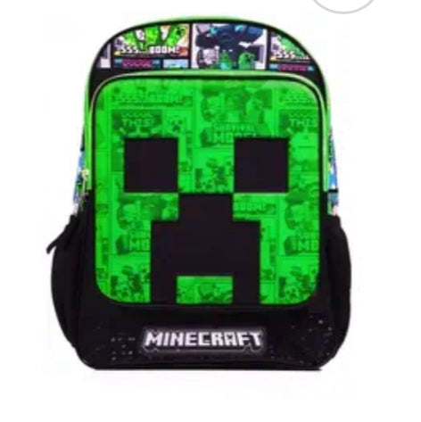 Mochila Minecraft verde 3047609