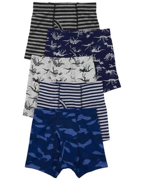 Set 5 boxer Ropa interior Carters niño