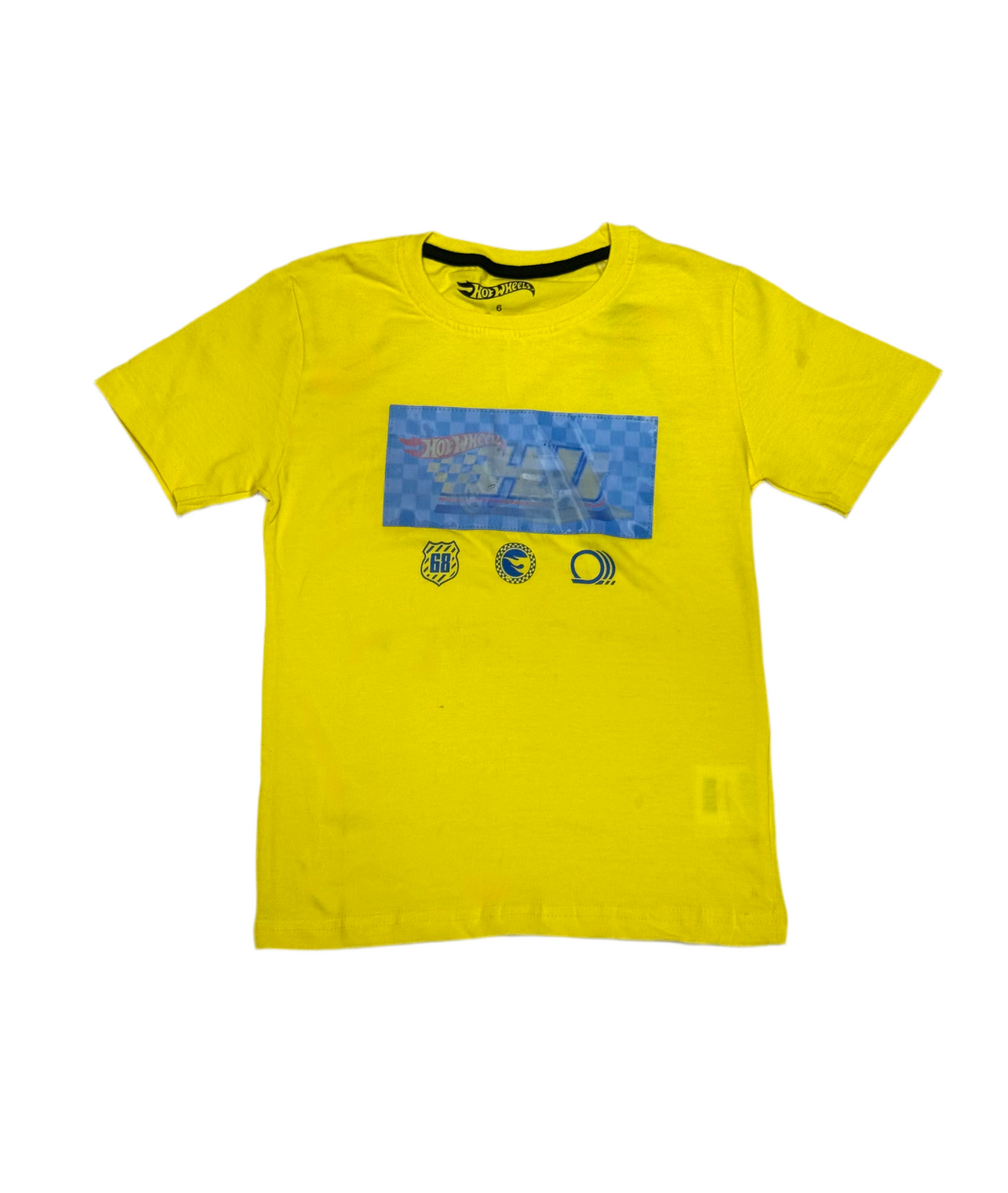 Camisa amarilla niño Hotwheels Disney HW-91424