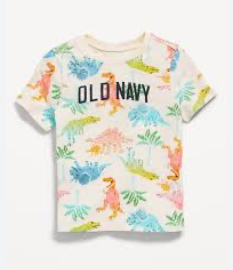 Camisa dinosaurios Old navy niño niña unisex