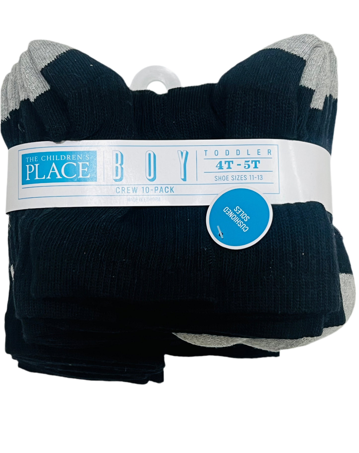 Set 10 pares Calcetines childrens place negros altos.
