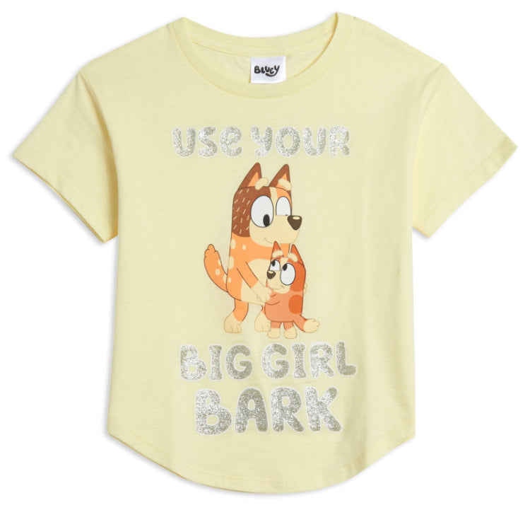 Camisa amarilla Bingo niña promo 3x1000