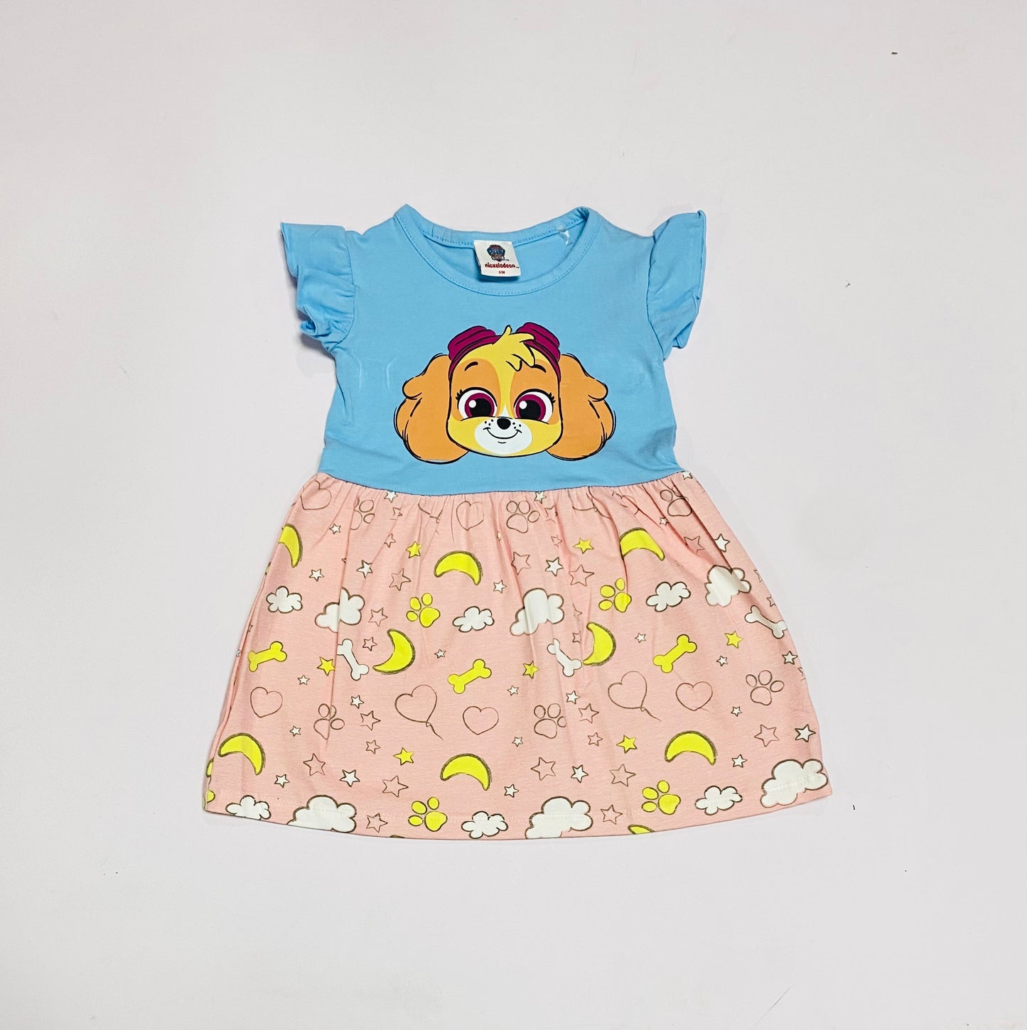 Vestido azul cielo bebe niña Paw Patrol N10-PWG-100B promo 2x1000