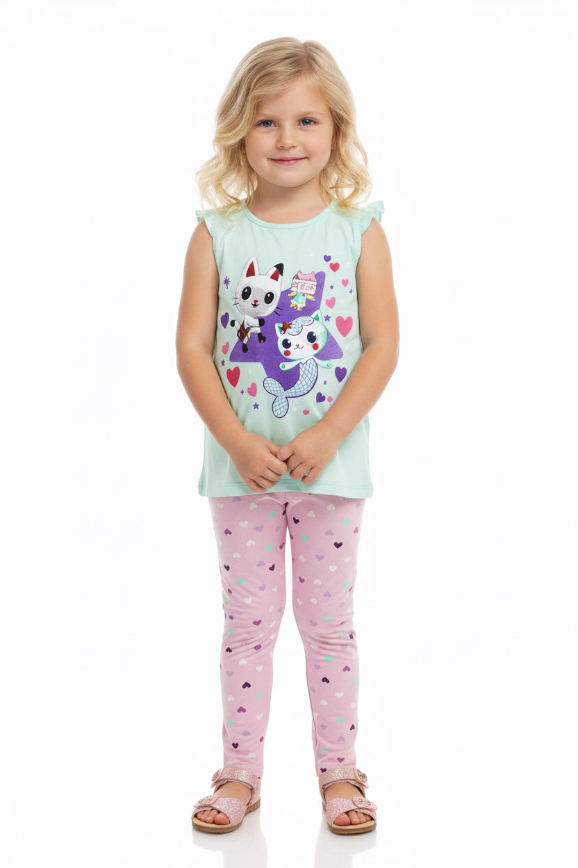 Set 2 piezas niña Gabbys