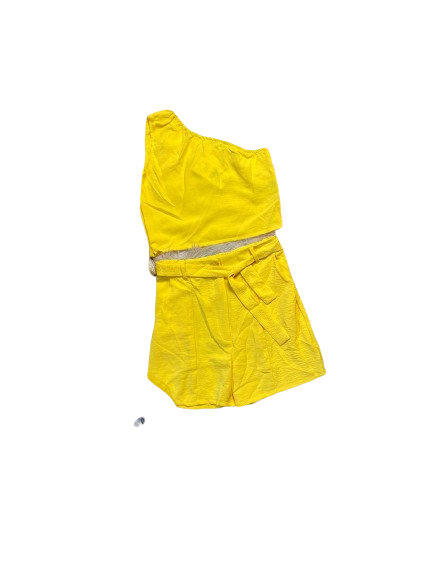 Set 2 piezas niña amarillo