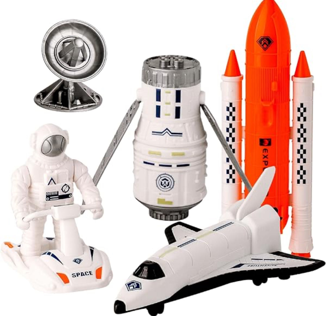 Juguete estacion espacial astronauta