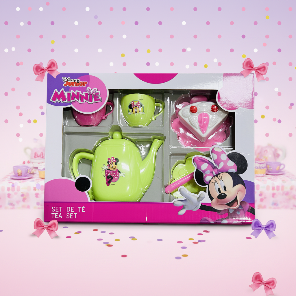 Juguete de te pequeño minnie 14 piezas niña Disney DT-MI-RP23 promo 4x1000 350250
