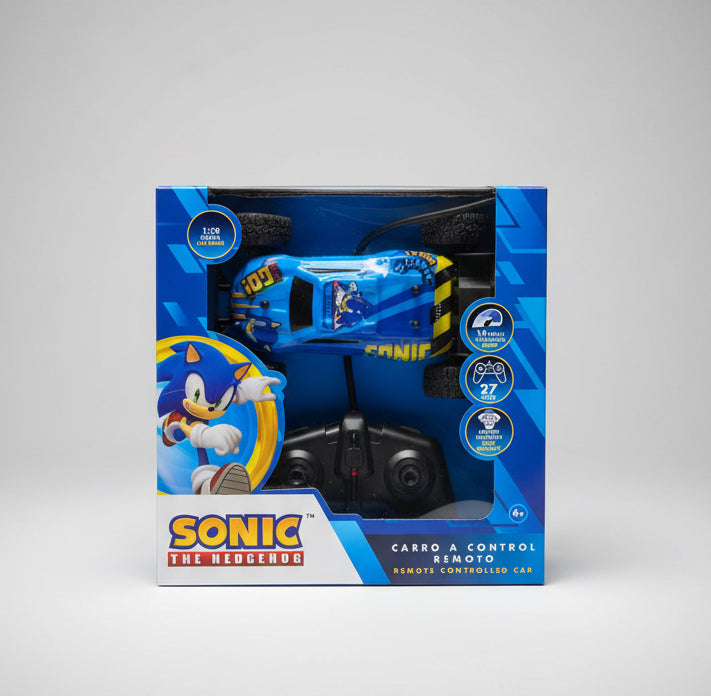 Juguete carro control remoto Sonic niño ST-SN-RCS 690590490